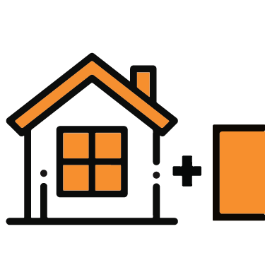 house extension icon