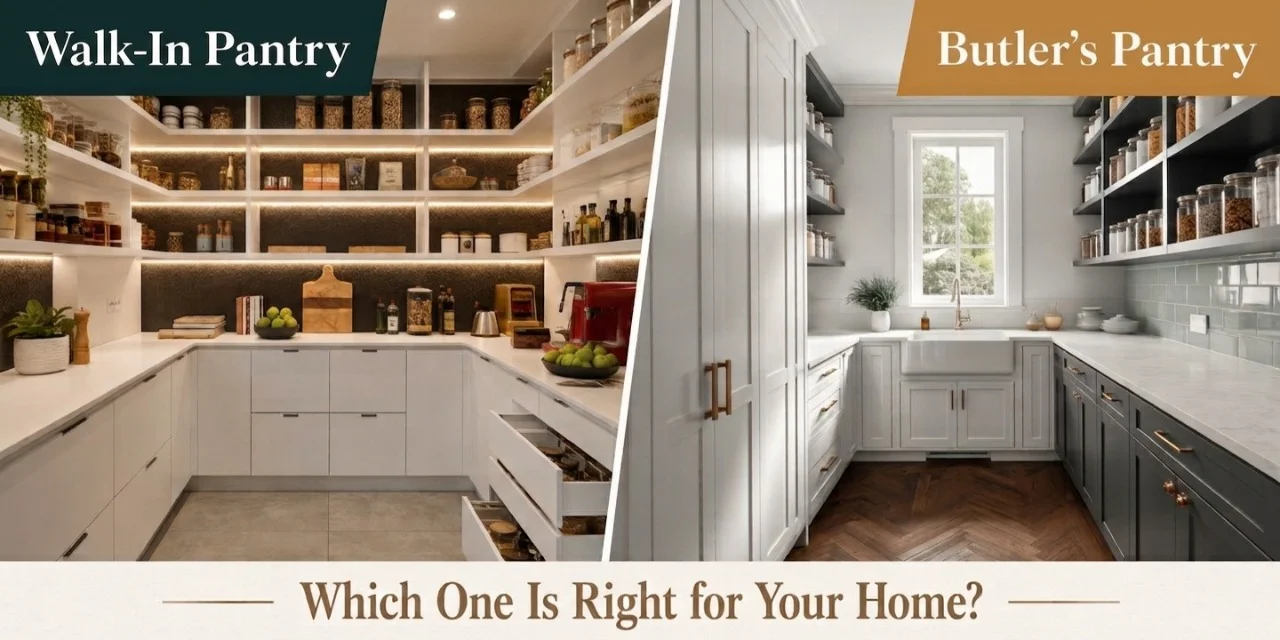 Walk-In Pantry vs Butler's Pantry